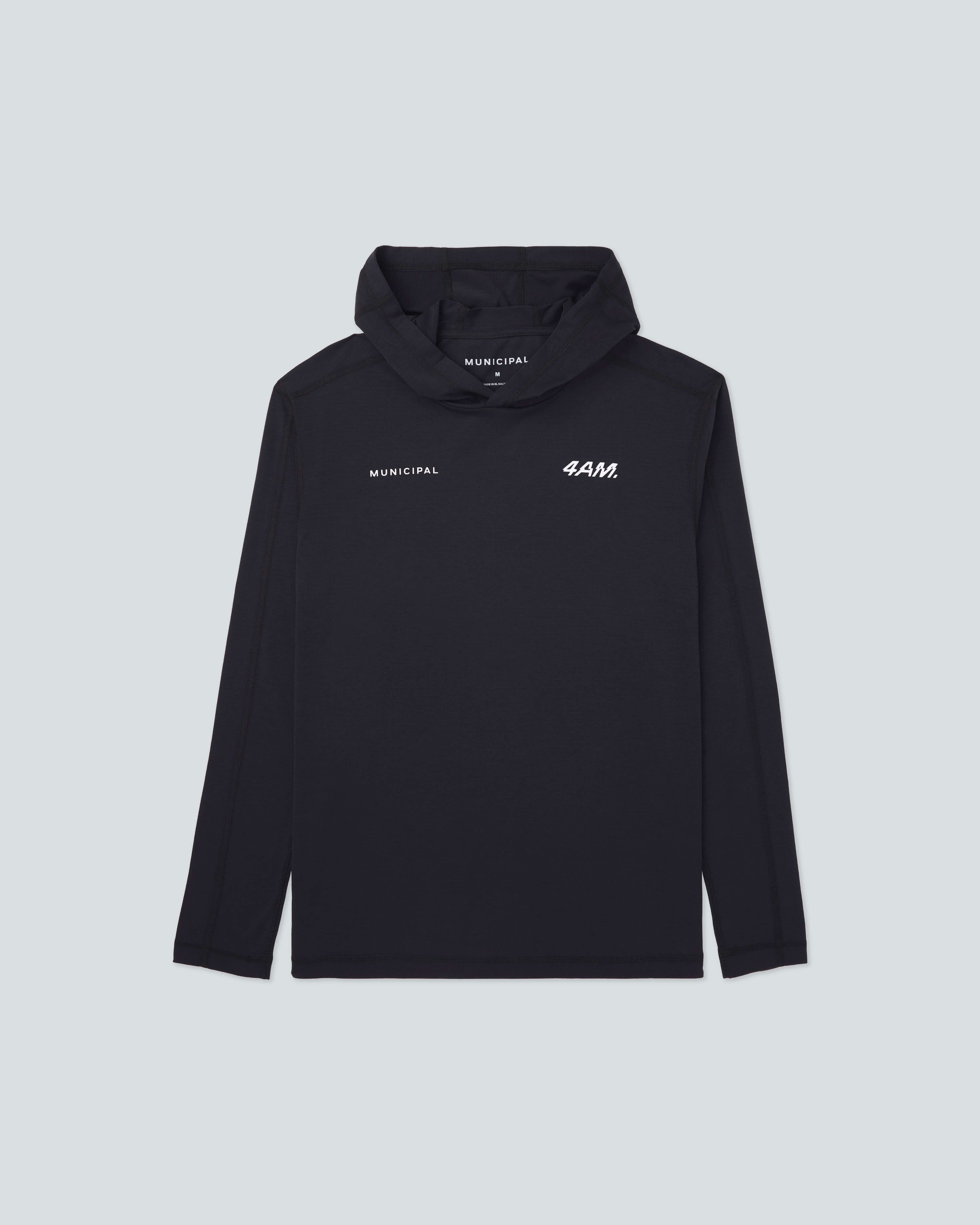 4AM. LS Hooded T-Shirt