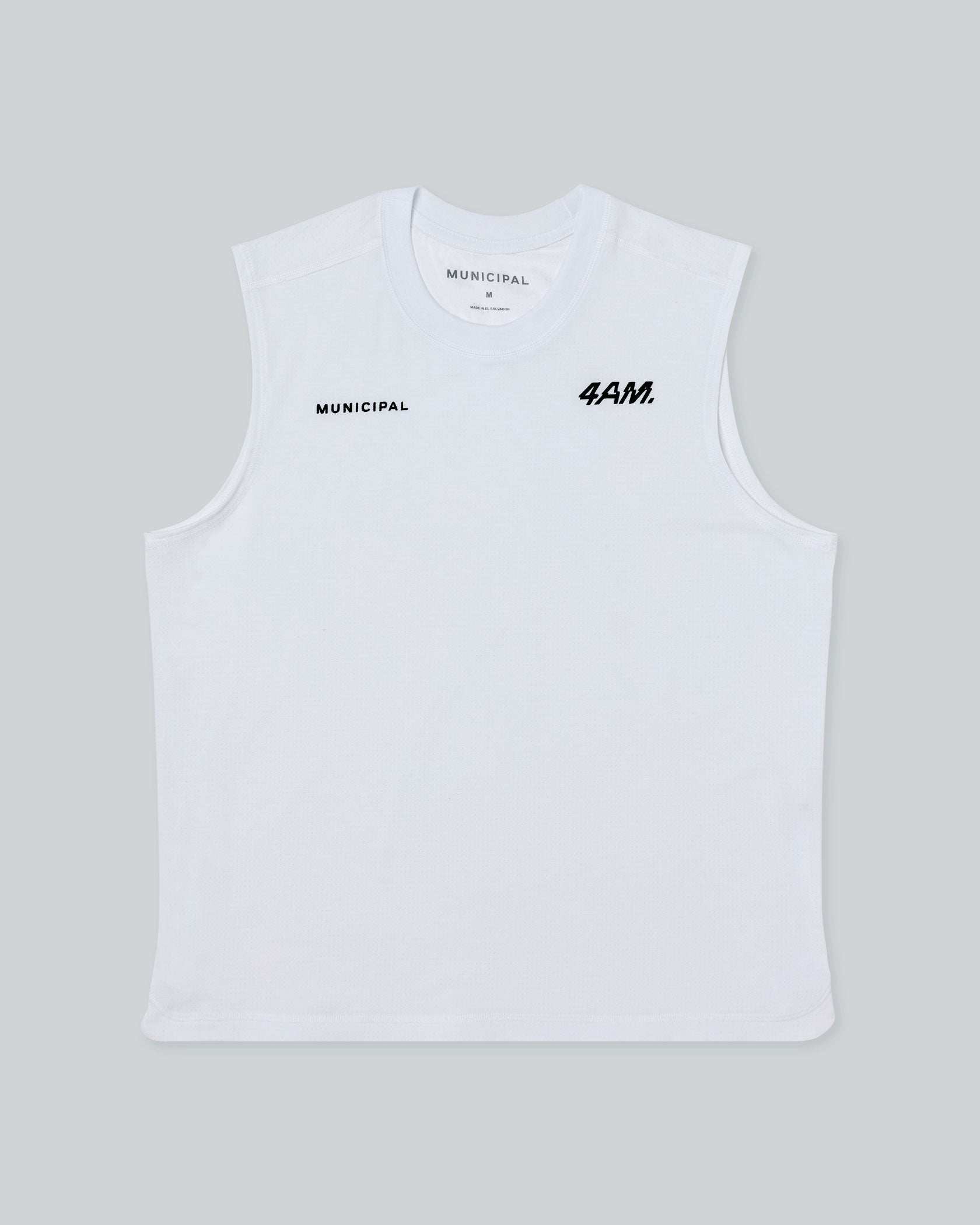 4AM Tank |White| front
