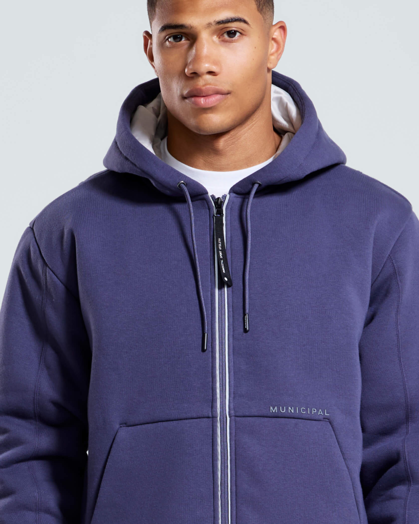 North End Insulated Full Zip Hoodie |Graystone| hover