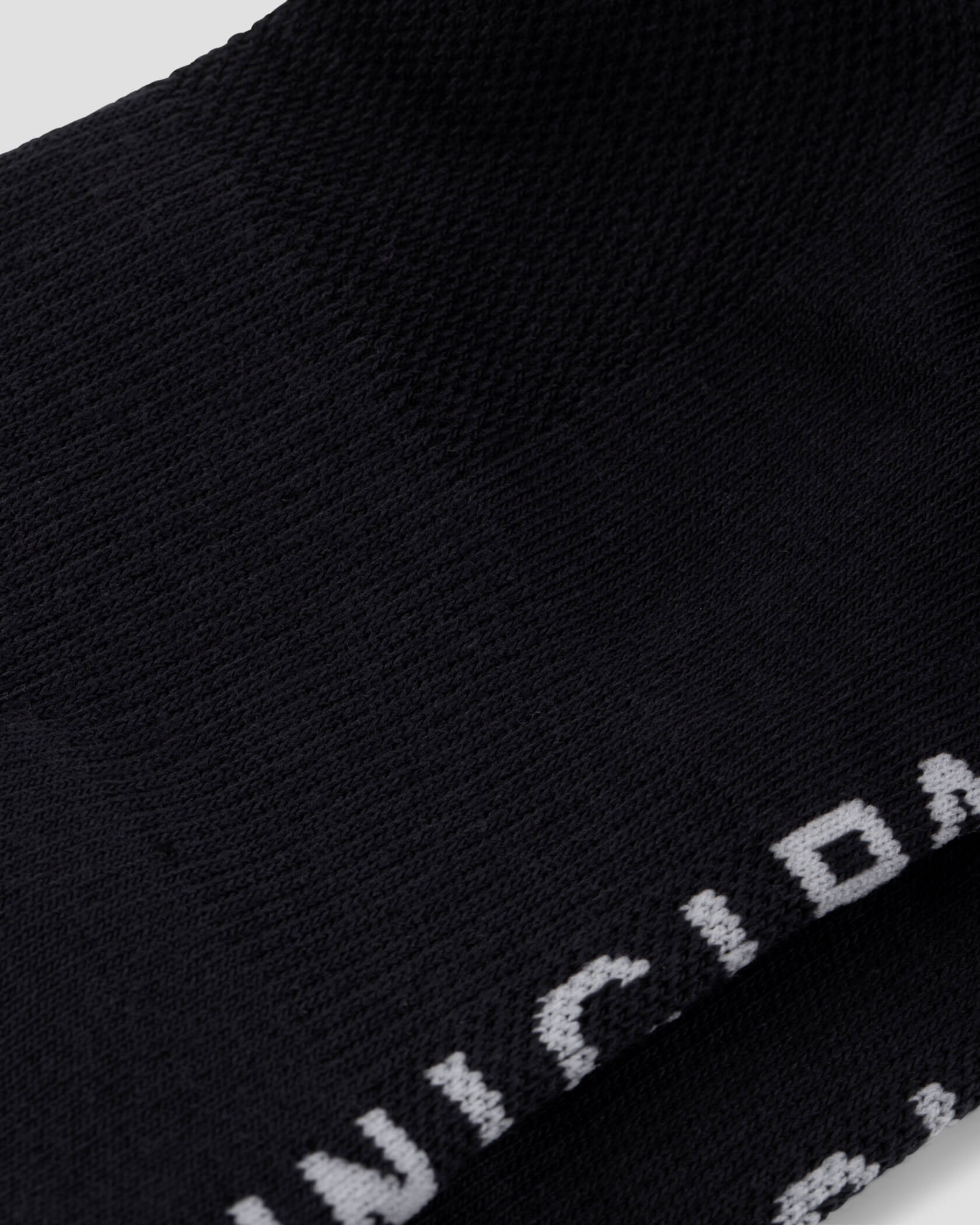 All Time Mid Crew Socks |Black| detail