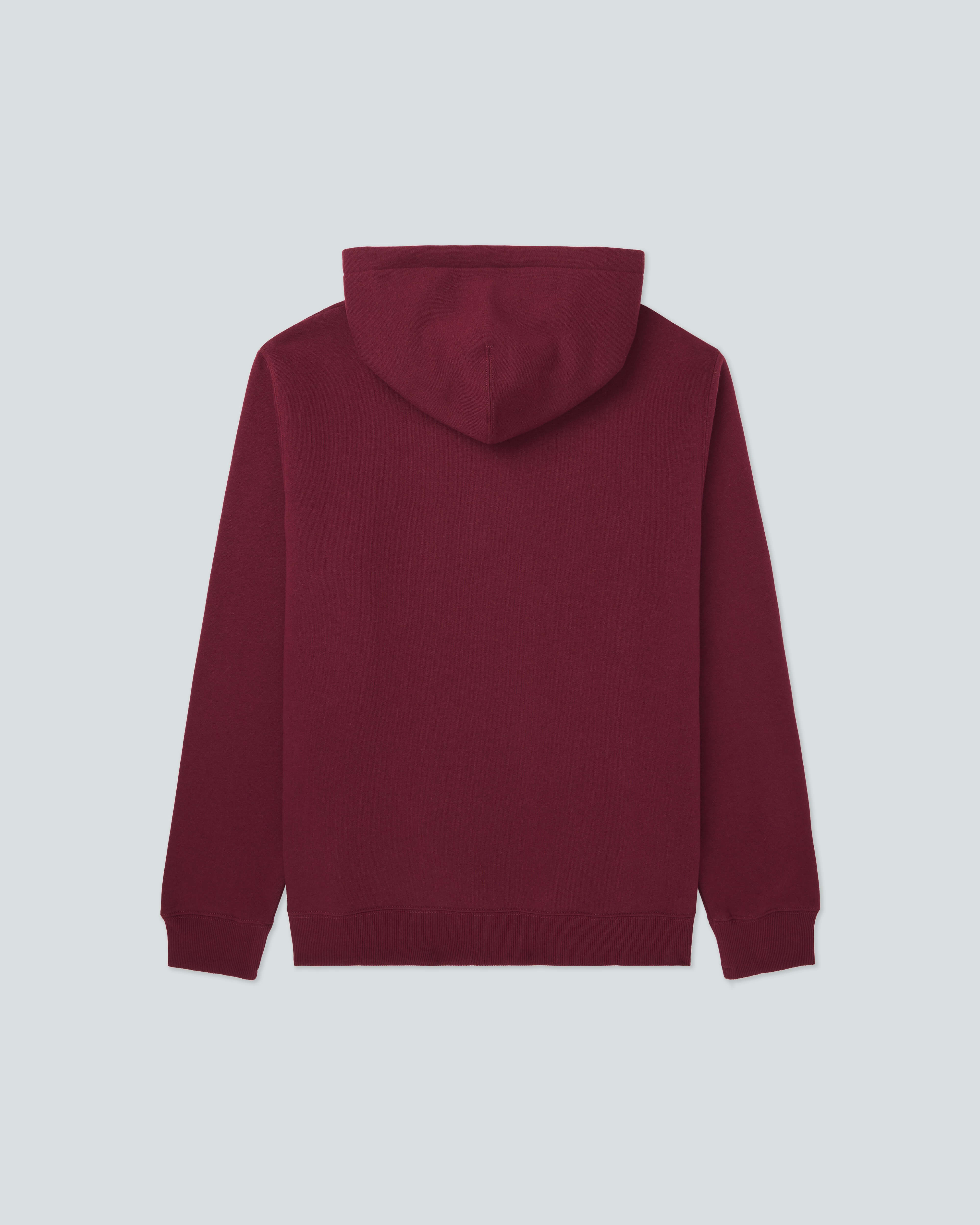M.OG-330 Hoodie |Merlot| flat back