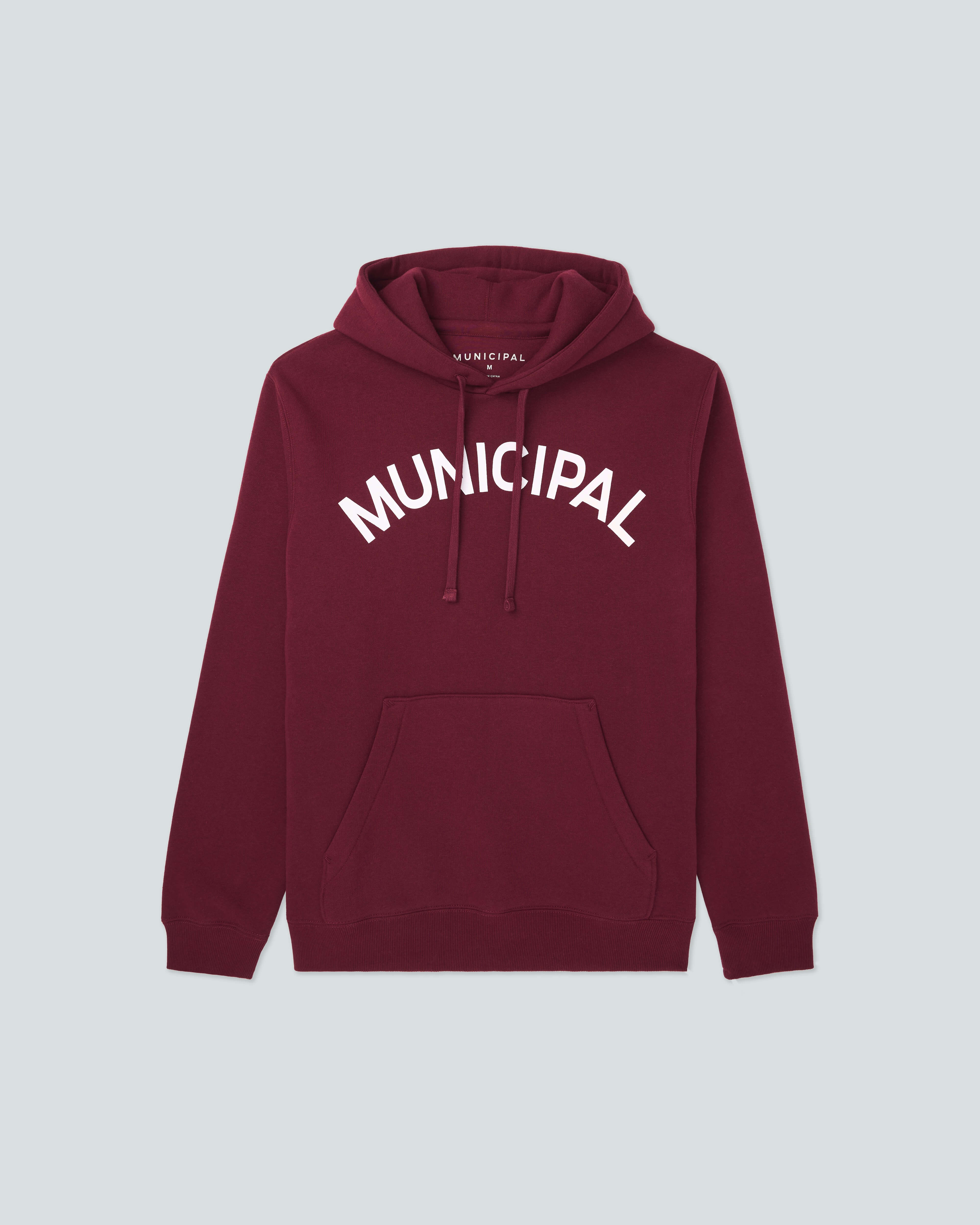 M.OG-330 Hoodie |Merlot| flat front