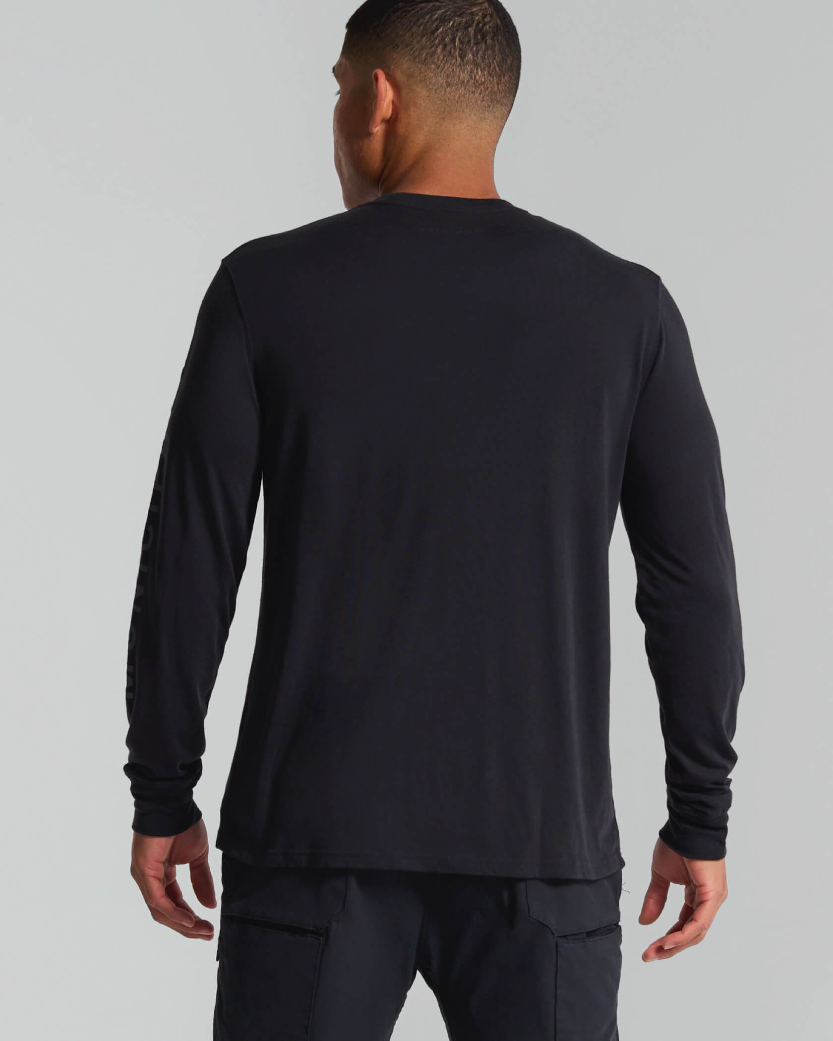 M.OG LS T-Shirt |Black| back