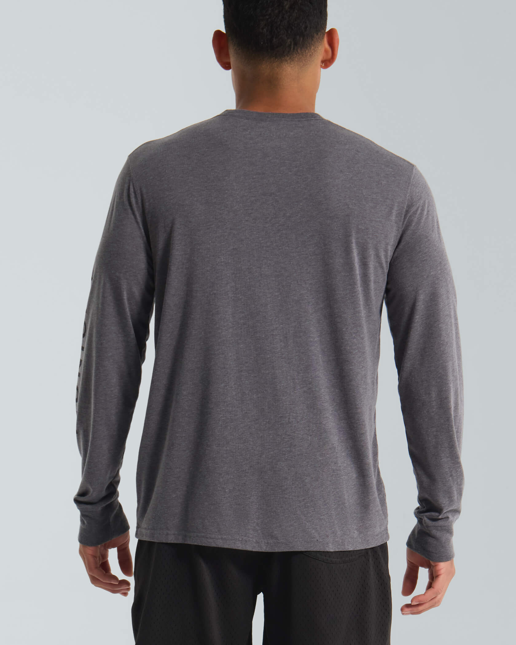 M.OG LS T-Shirt |Charcoal Heather| back