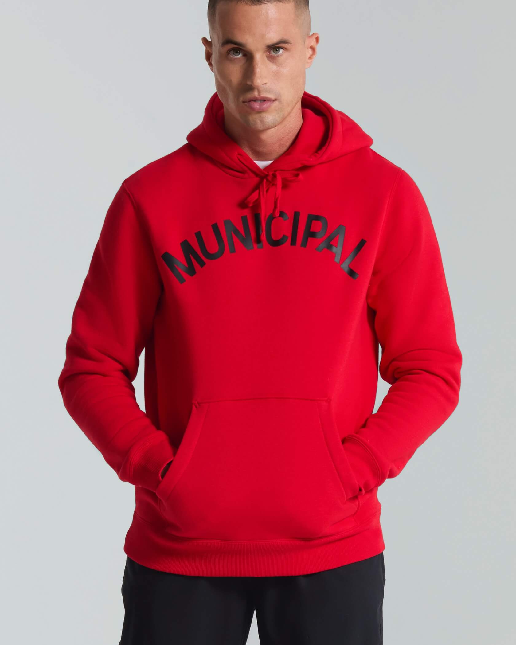 M.OG-330 Hoodie |Fiery Red| front