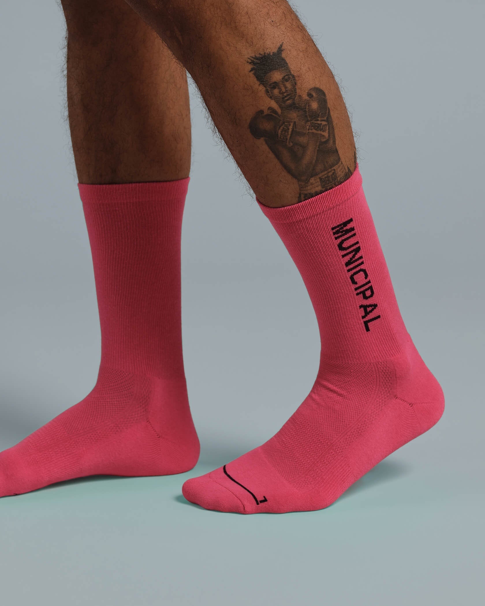 Sport Utility Crew Sock |Magenta| front