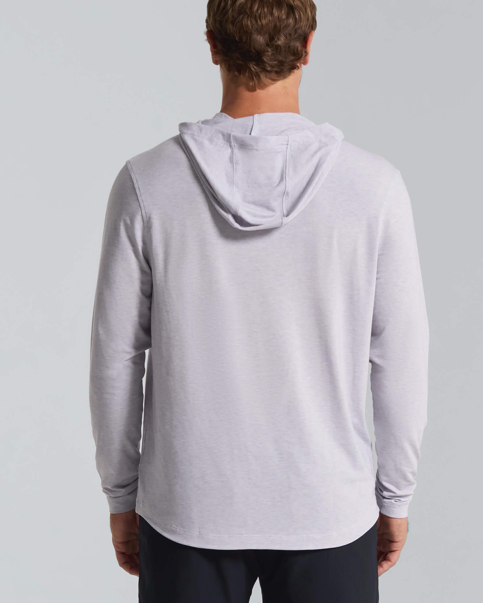 Sport Utility LS Hooded T-Shirt |Mineral Heather| back