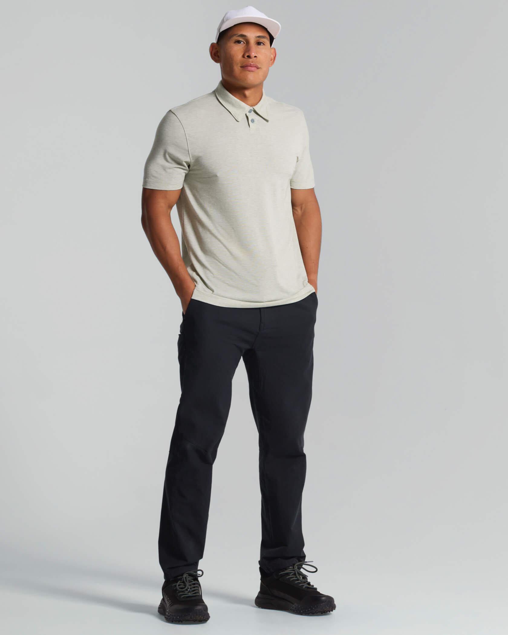 Sport Utility Polo |Seagrass Heather| outfit