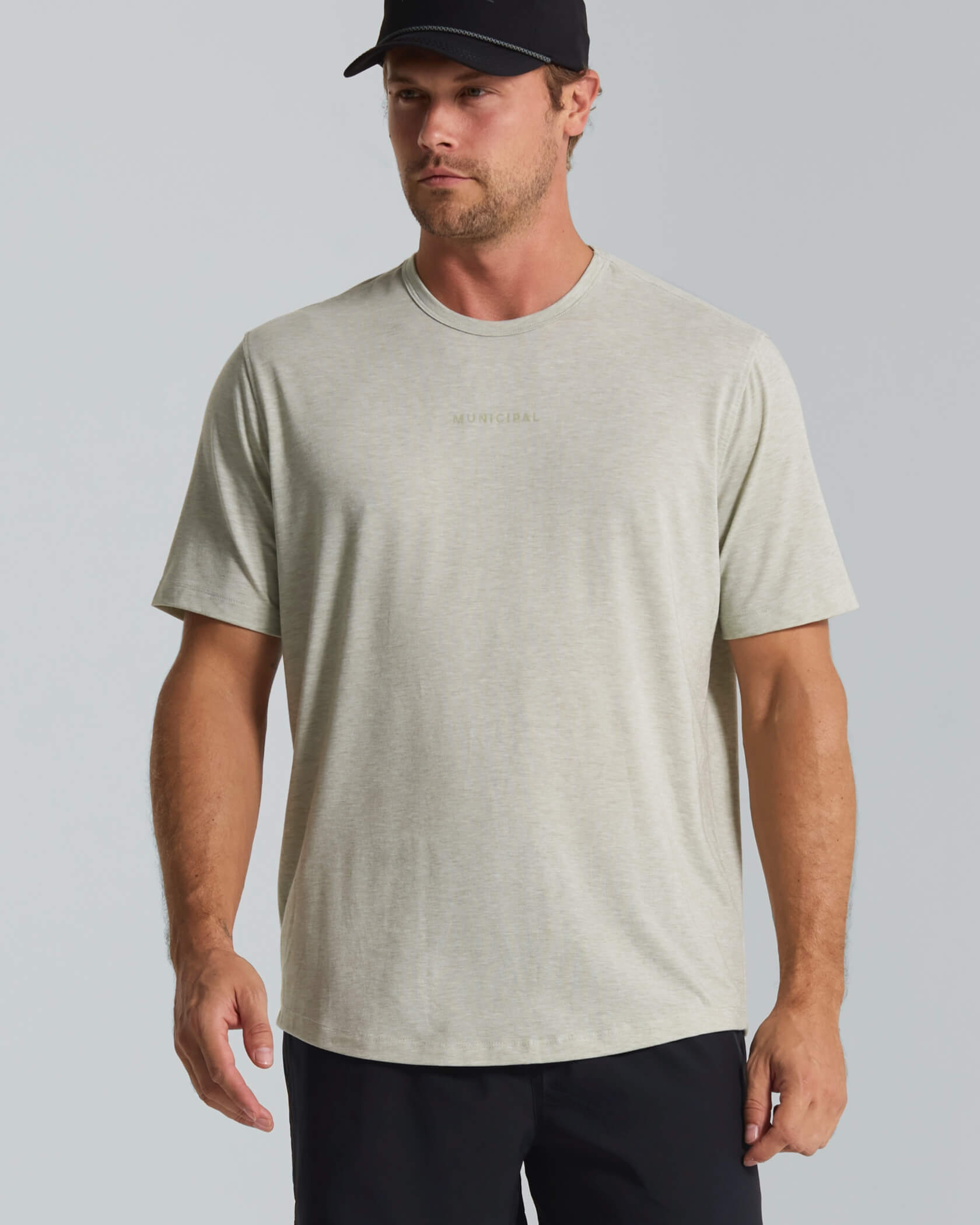 Sport Utility T-Shirt |Seagrass Heather| front
