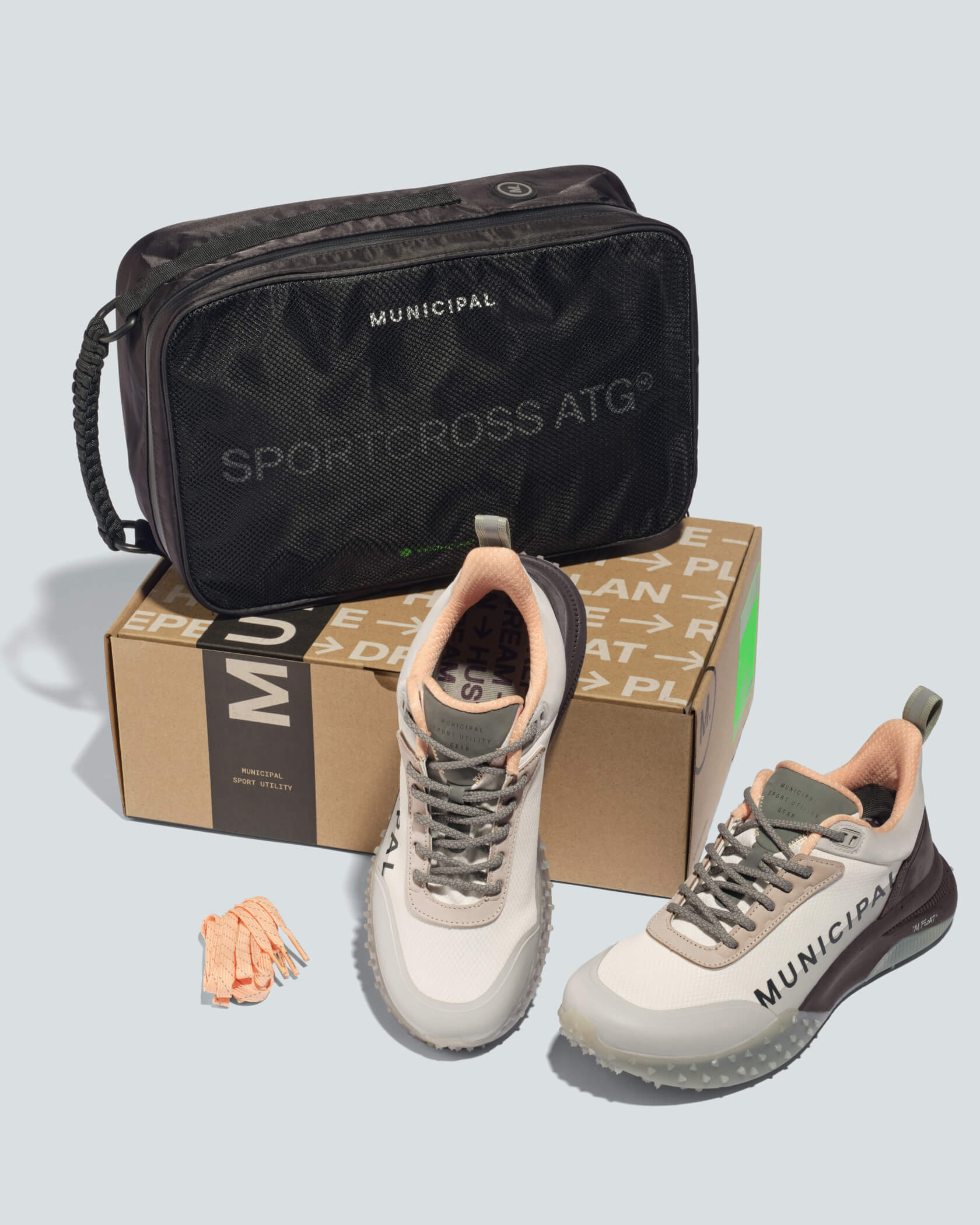 Sportcross ATG Shoes |Antarctica / Magnet / Seagrass| box