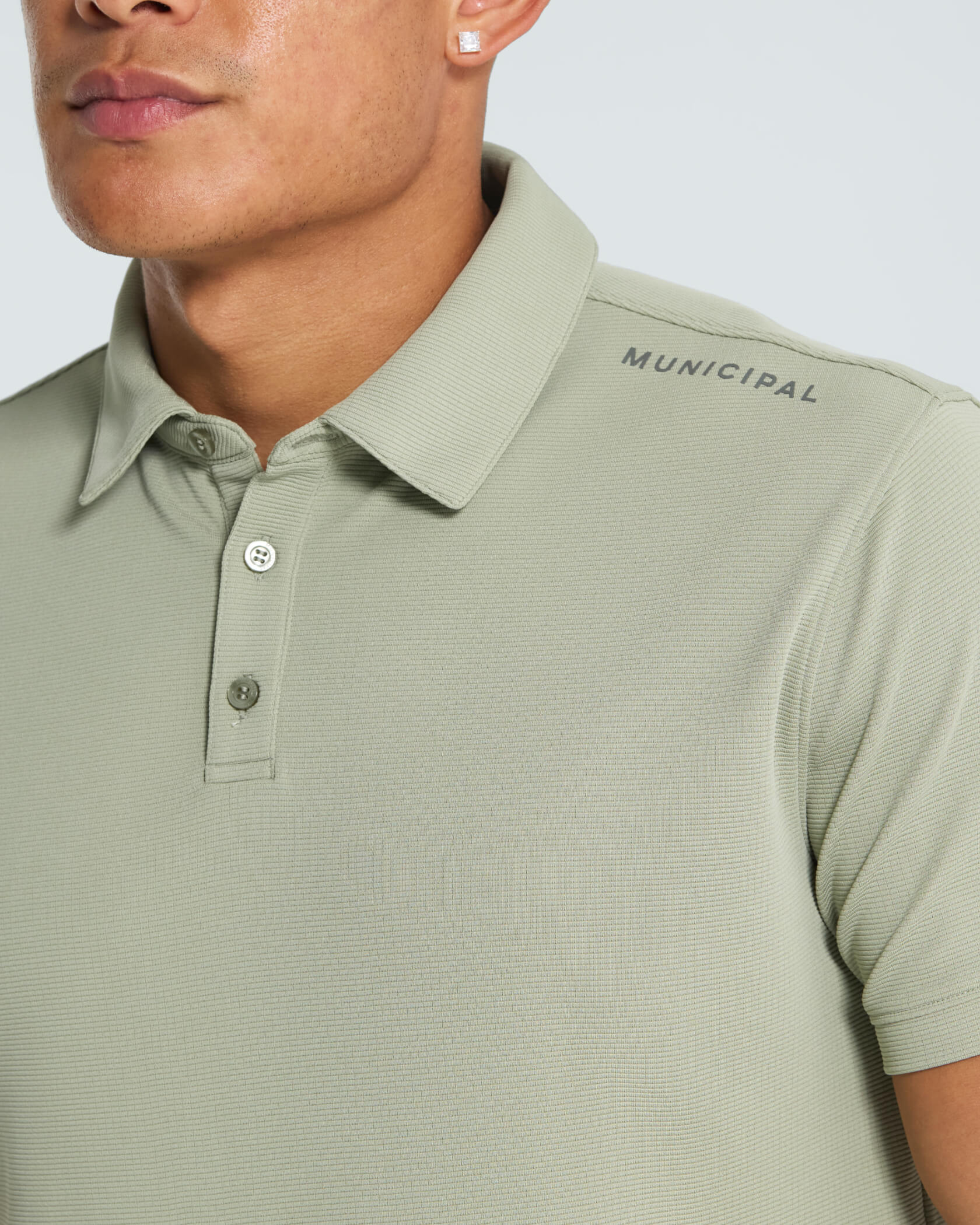 Sportcross Golf Core Polo |Seagrass| logo