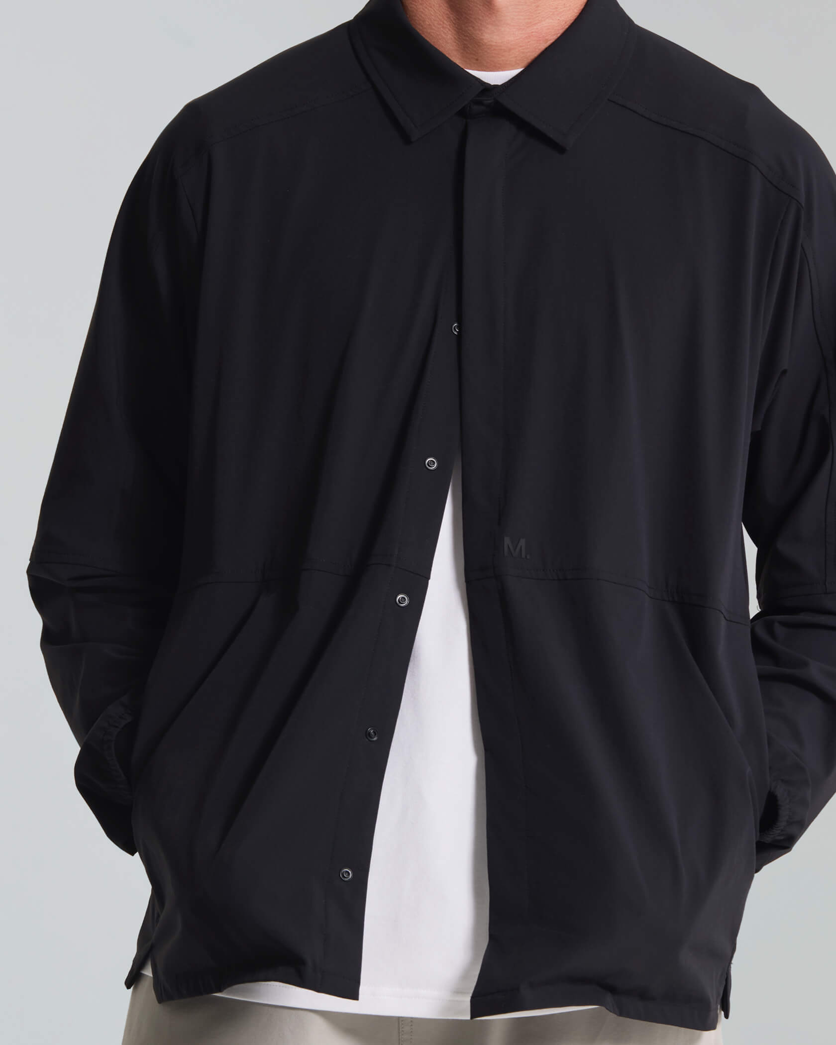 Sportcross Overshirt |Black| detail