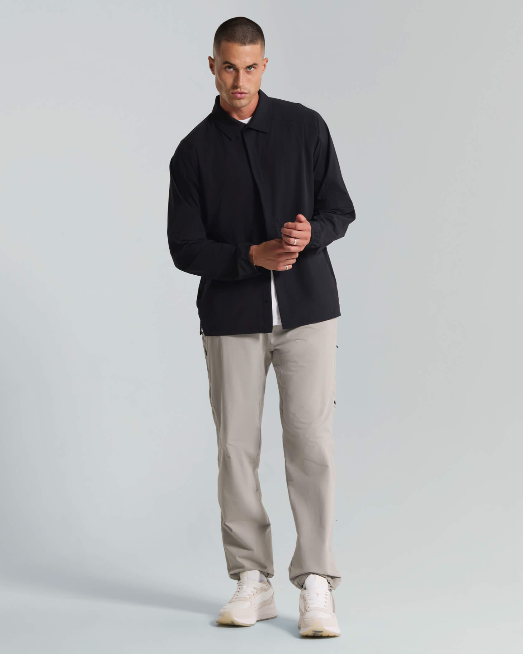 Sportcross Overshirt |Black| outfit