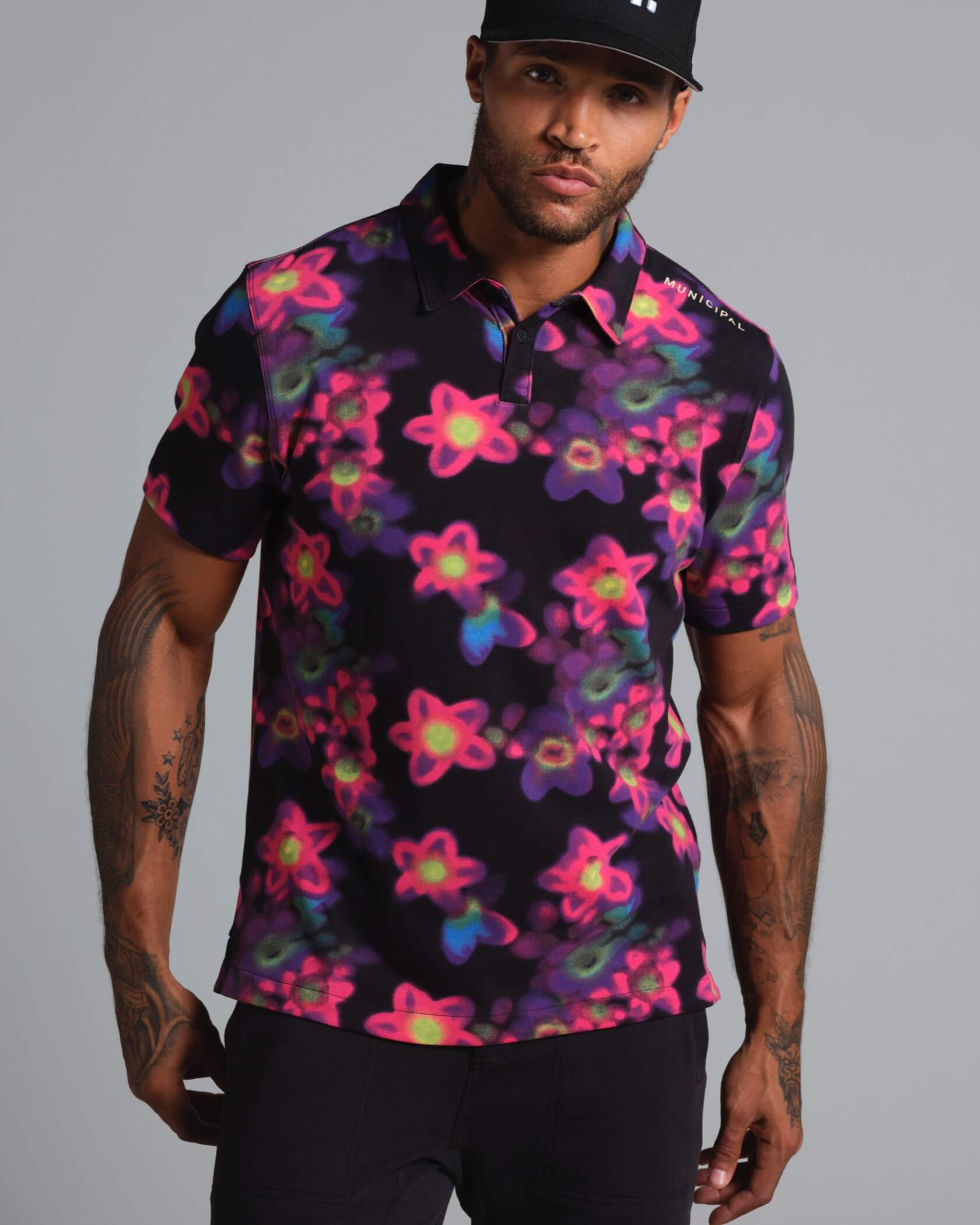 Sportcross Polo |Virtual Flora| front