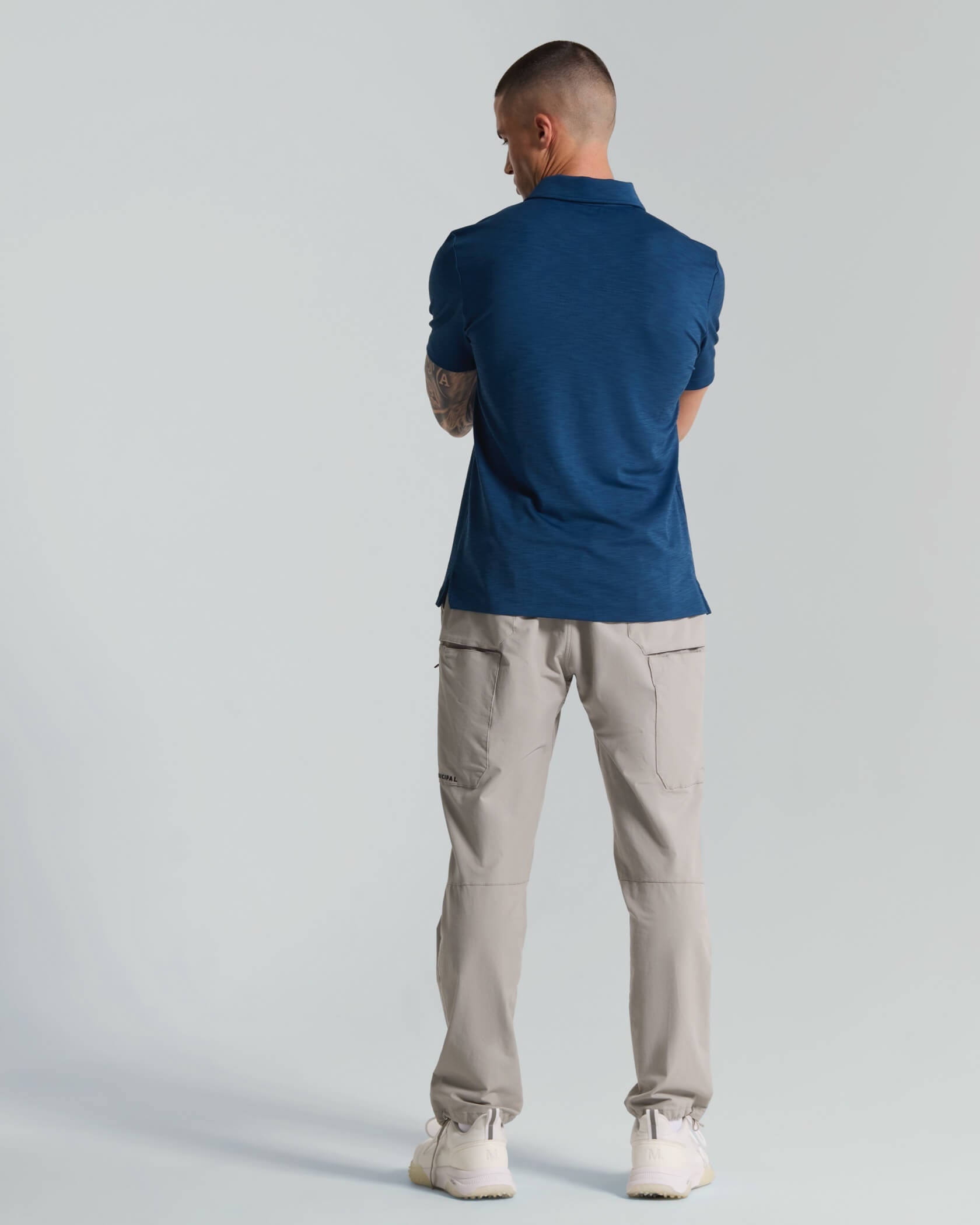Sportcross QL Polo |Blue Wing Heather| back