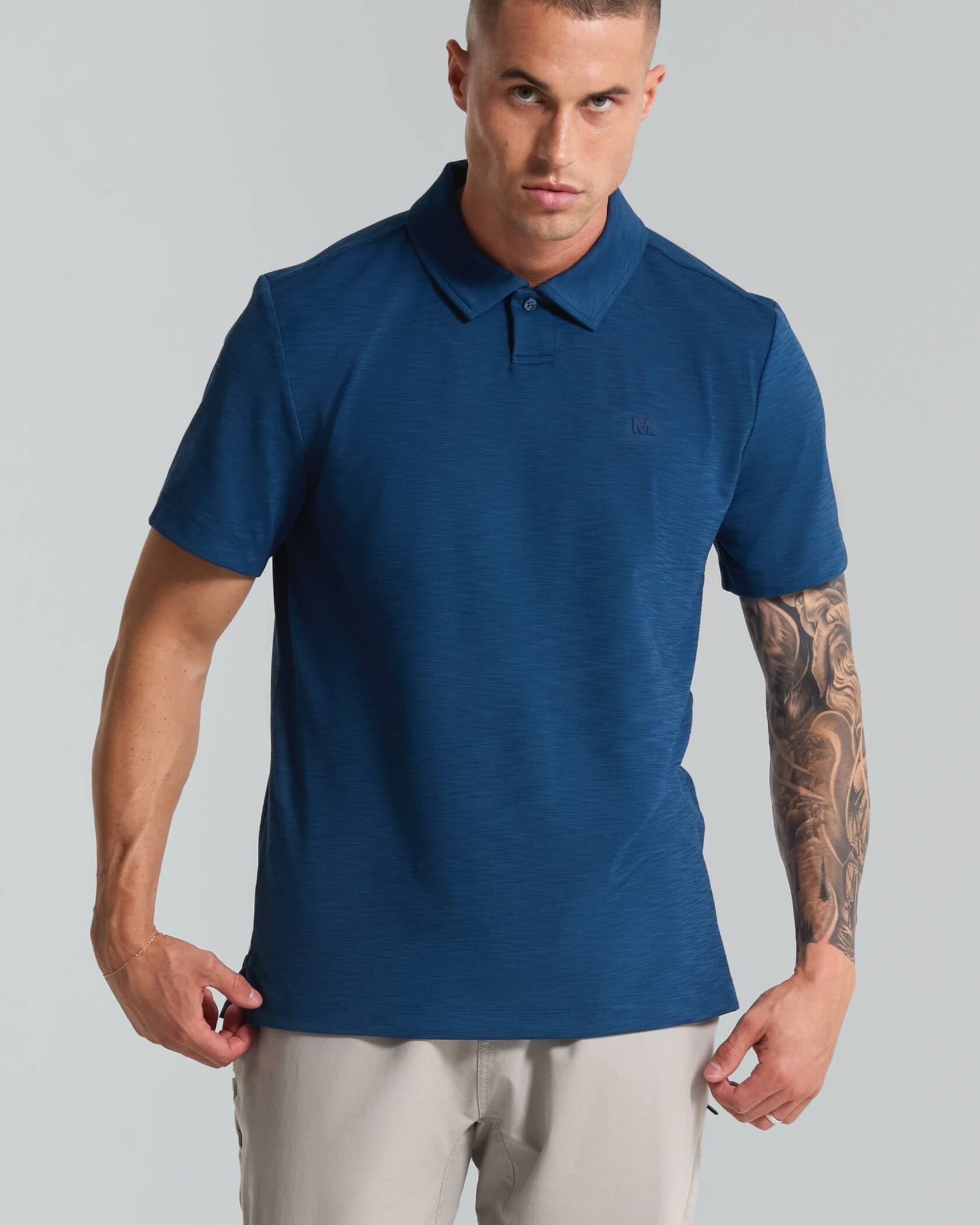 Sportcross QL Polo |Blue Wing Heather| front