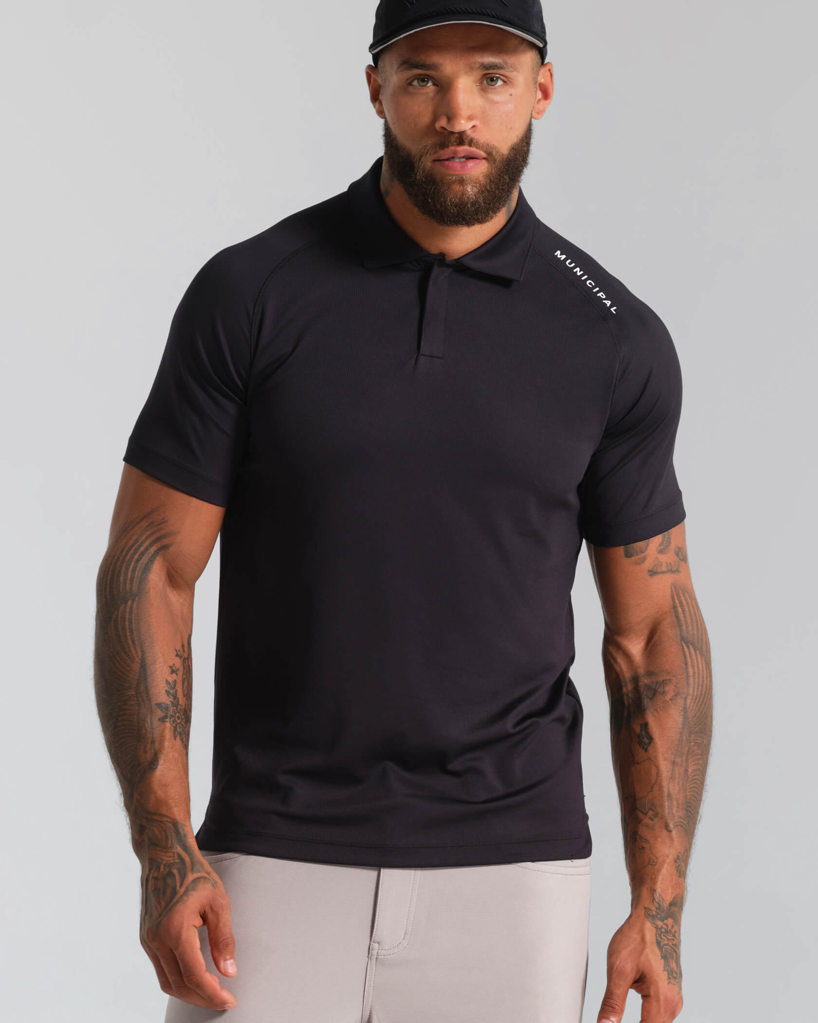 Sportcross Tech Polo |Black| front