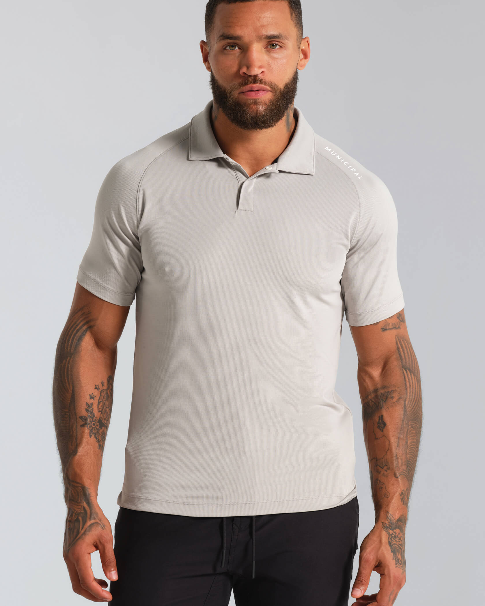 Sportcross Tech Polo |Smoke| front