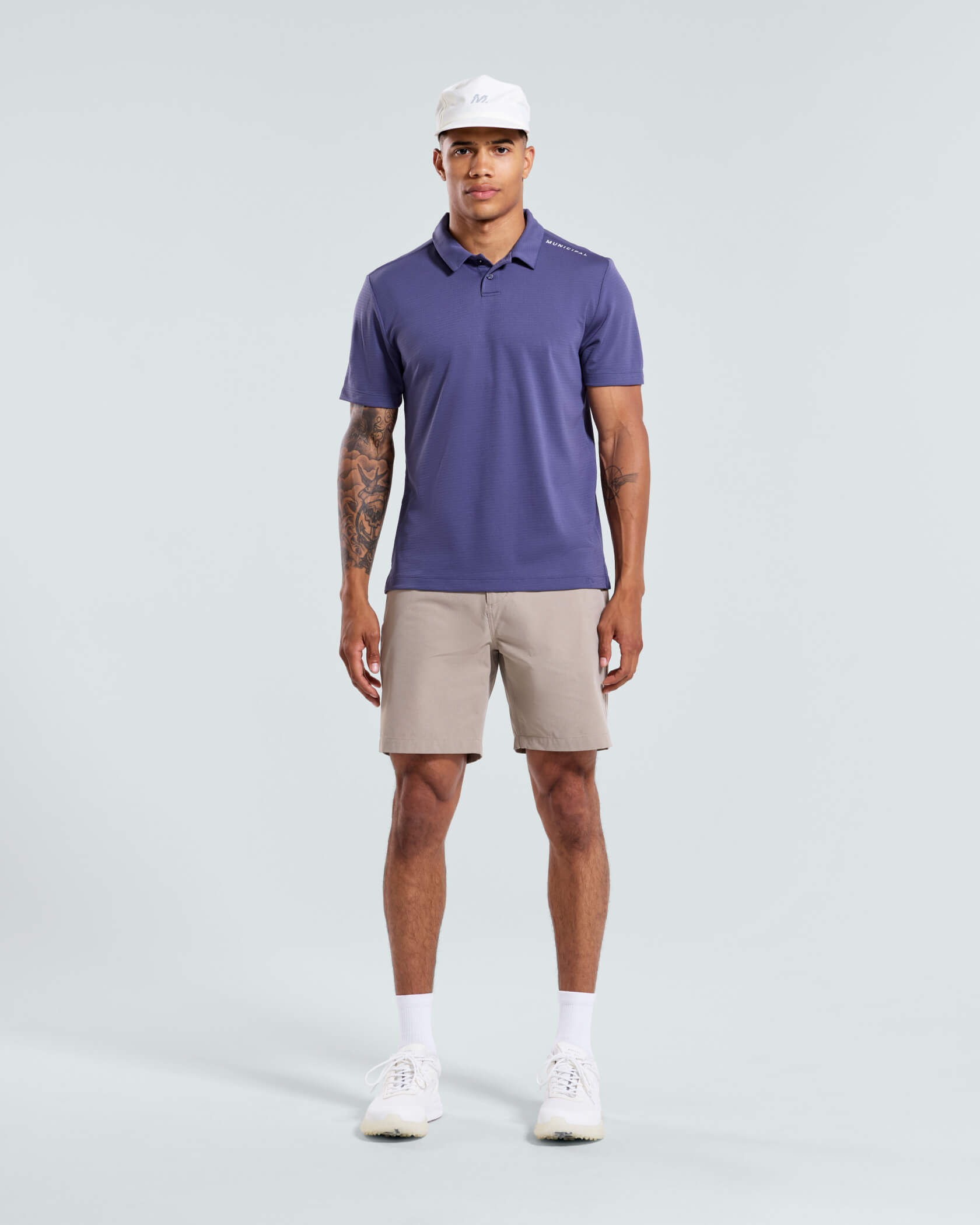 Summit Polo |Graystone| front