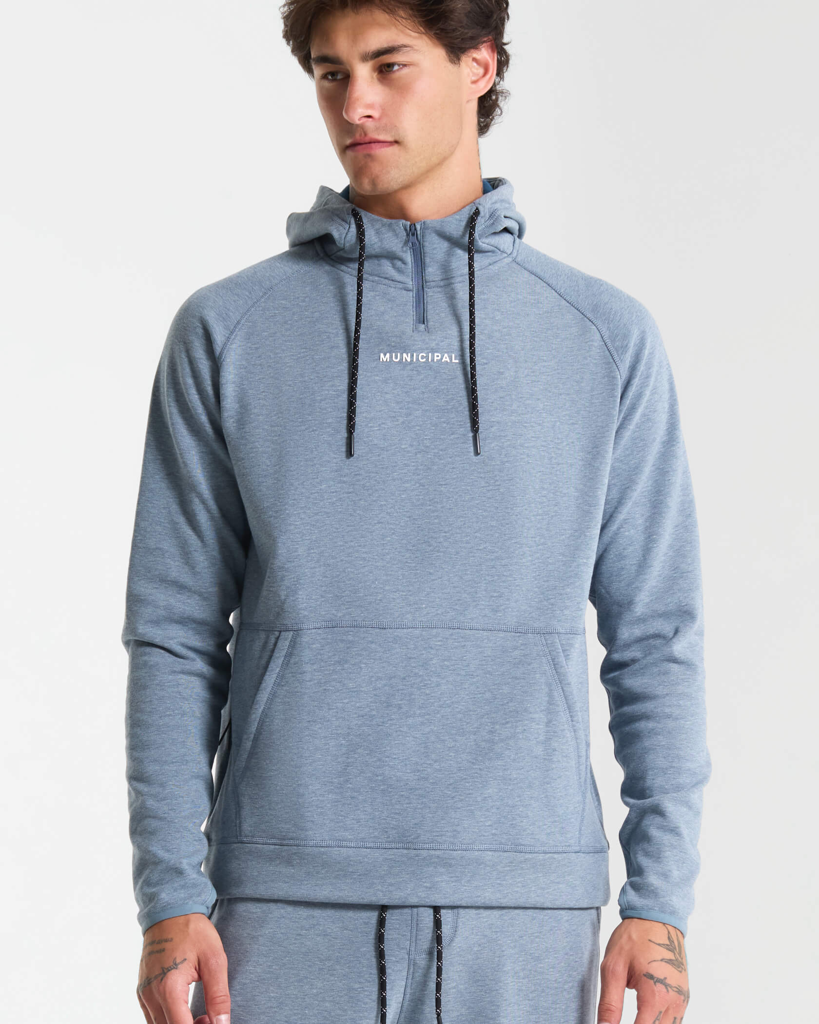 Training Camp Pro Hoodie |Blue Wing| Front