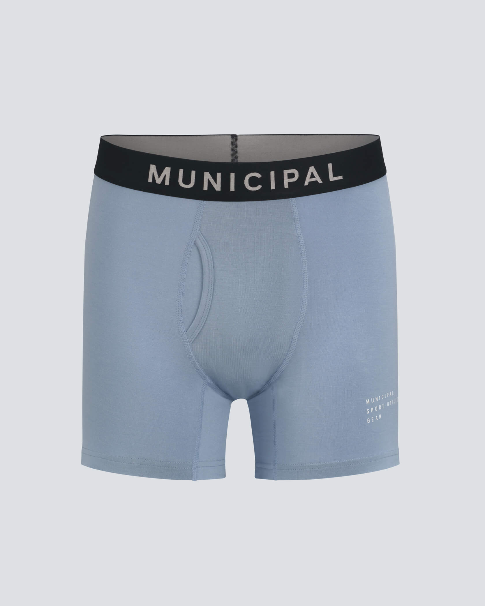 Underdog Boxer Brief |Ash Blue| Front