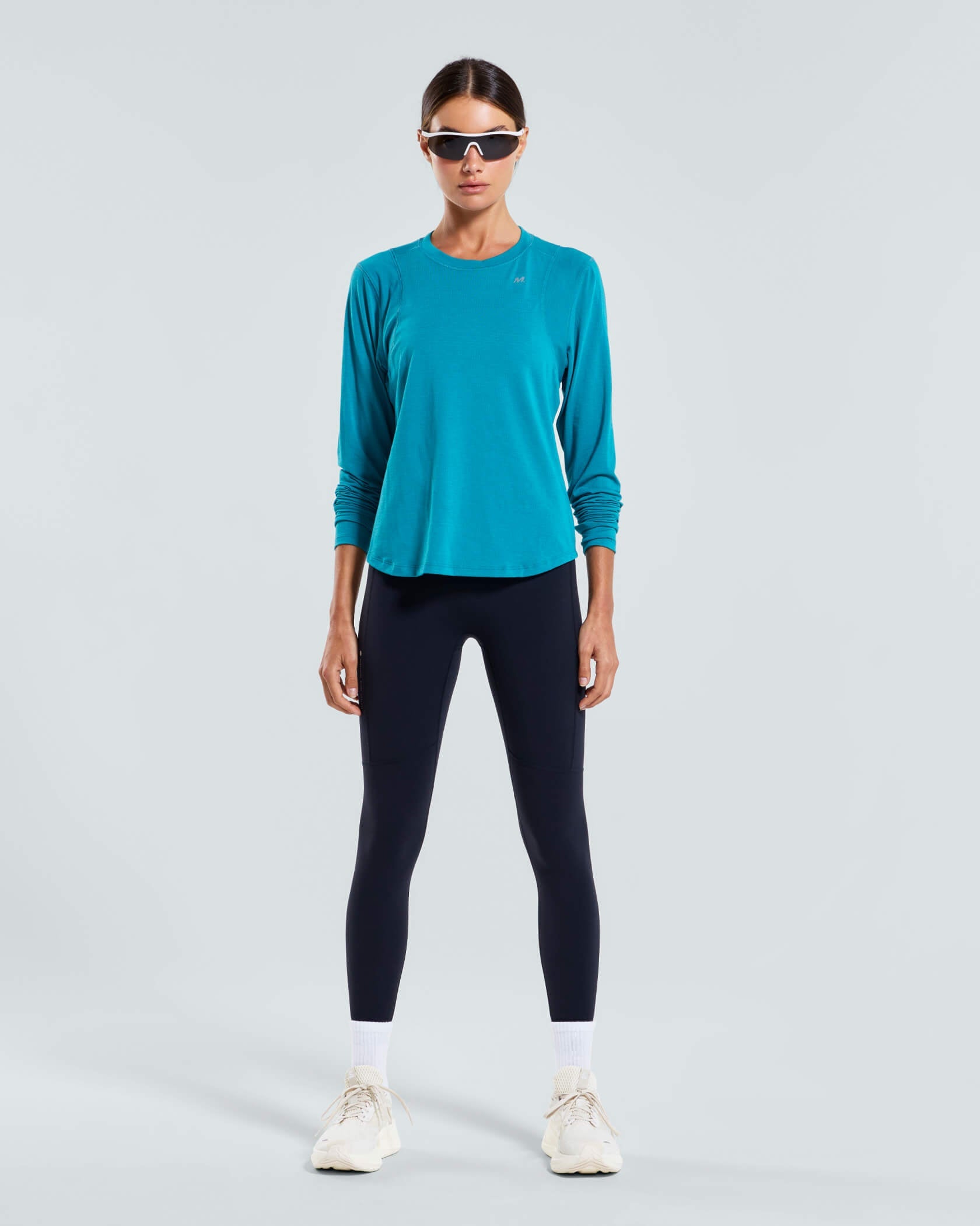 Women's 4AM. LS T-Shirt |Harbor| front