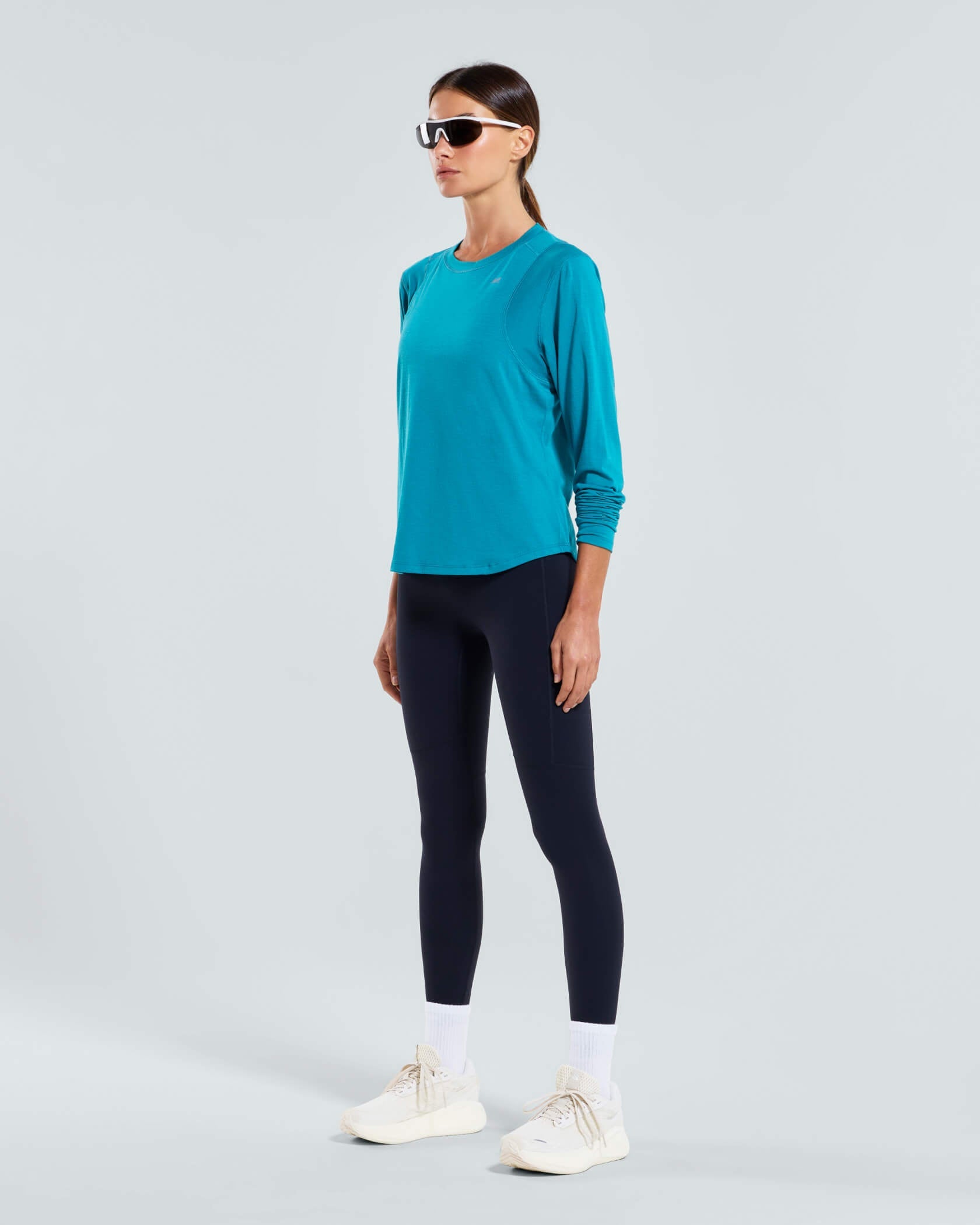 Women's 4AM. LS T-Shirt |Harbor| side
