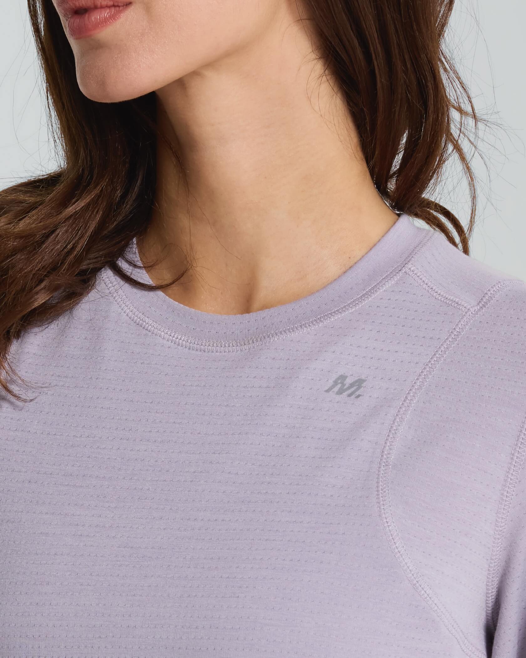 Women's 4AM. LS T-Shirt |Mineral| logo