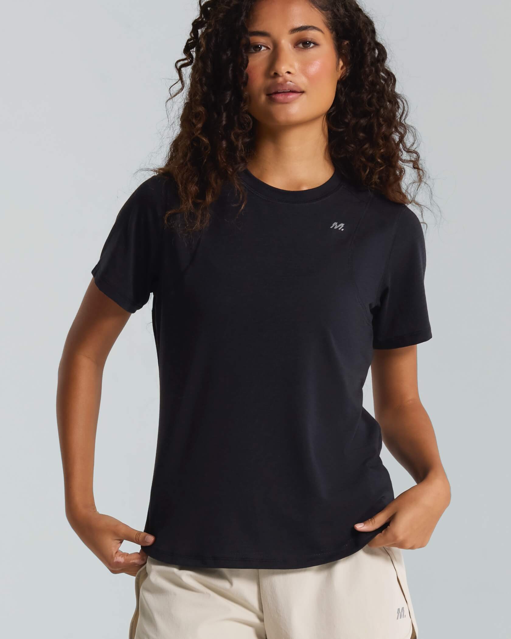 Women's 4AM. T-Shirt |Black| front