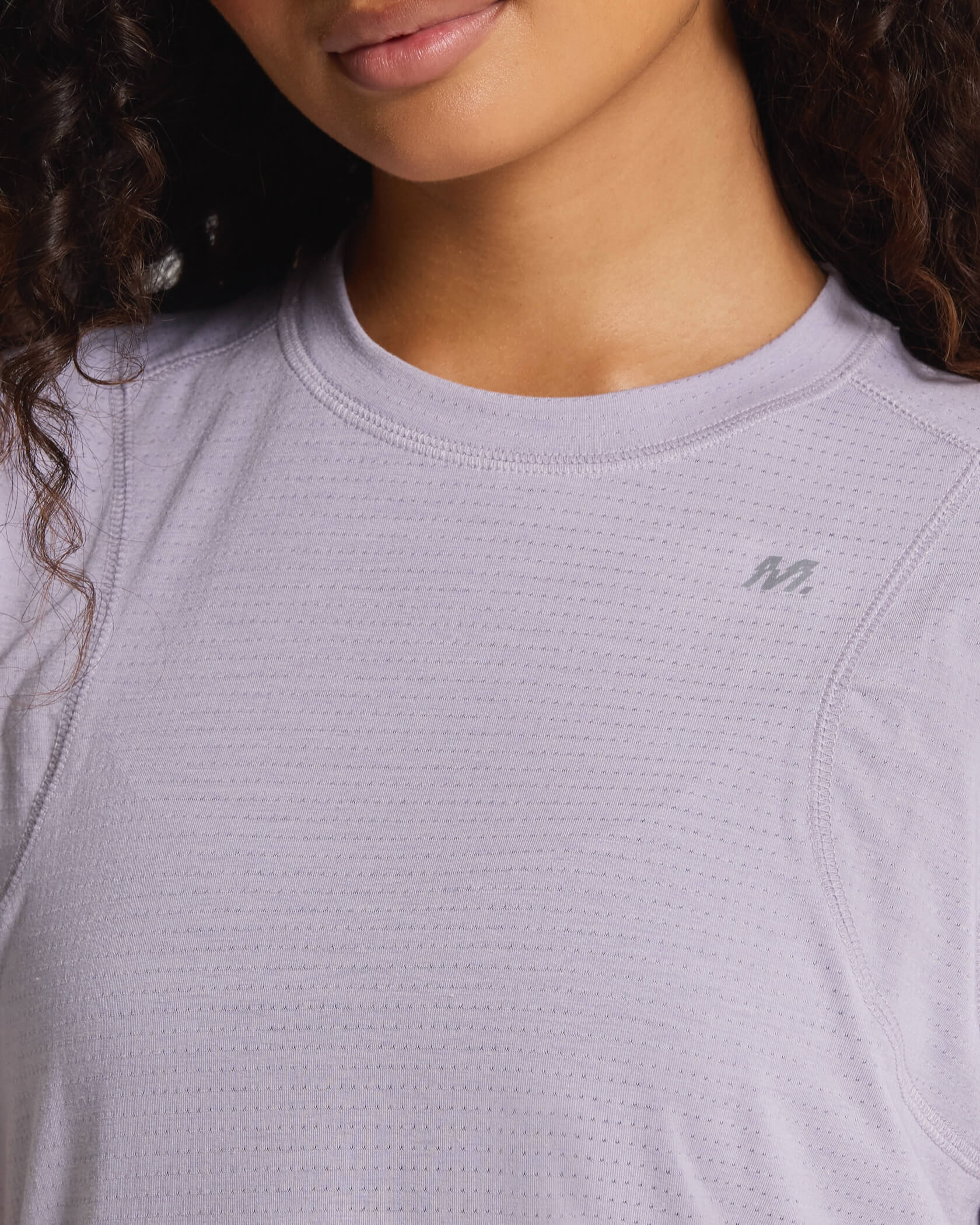 Women's 4AM. T-Shirt |Mineral| logo