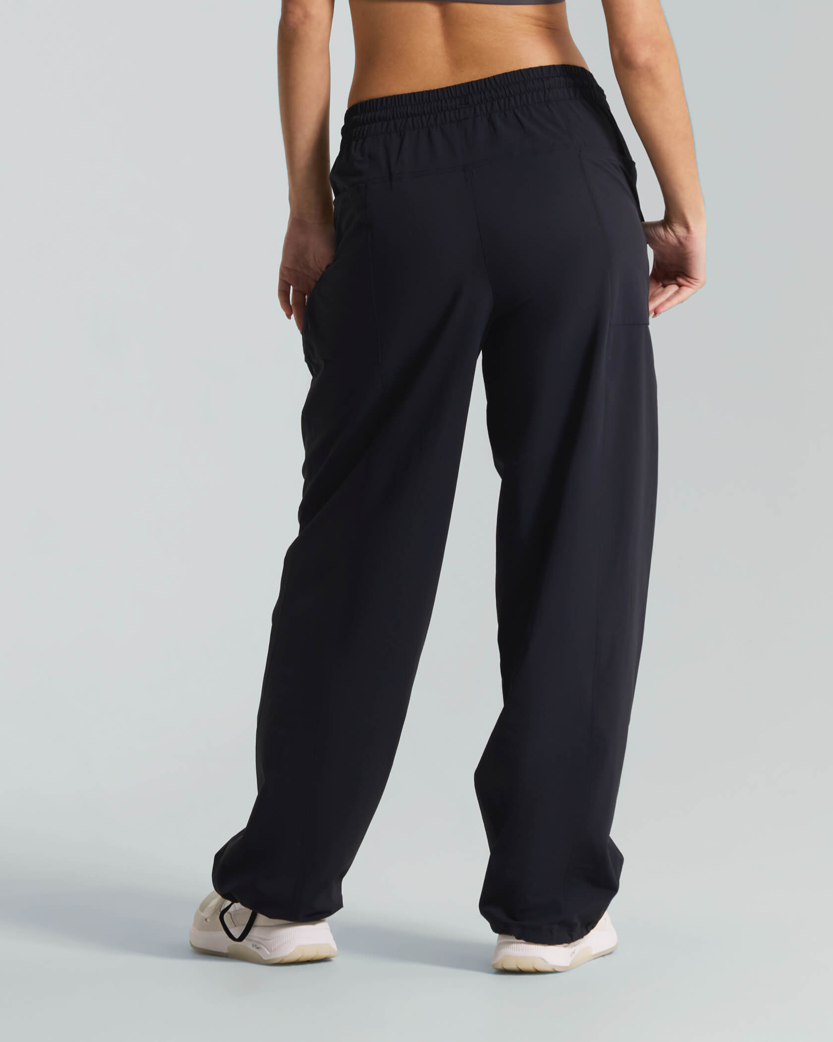 Women's Daily Pants |Black| back
