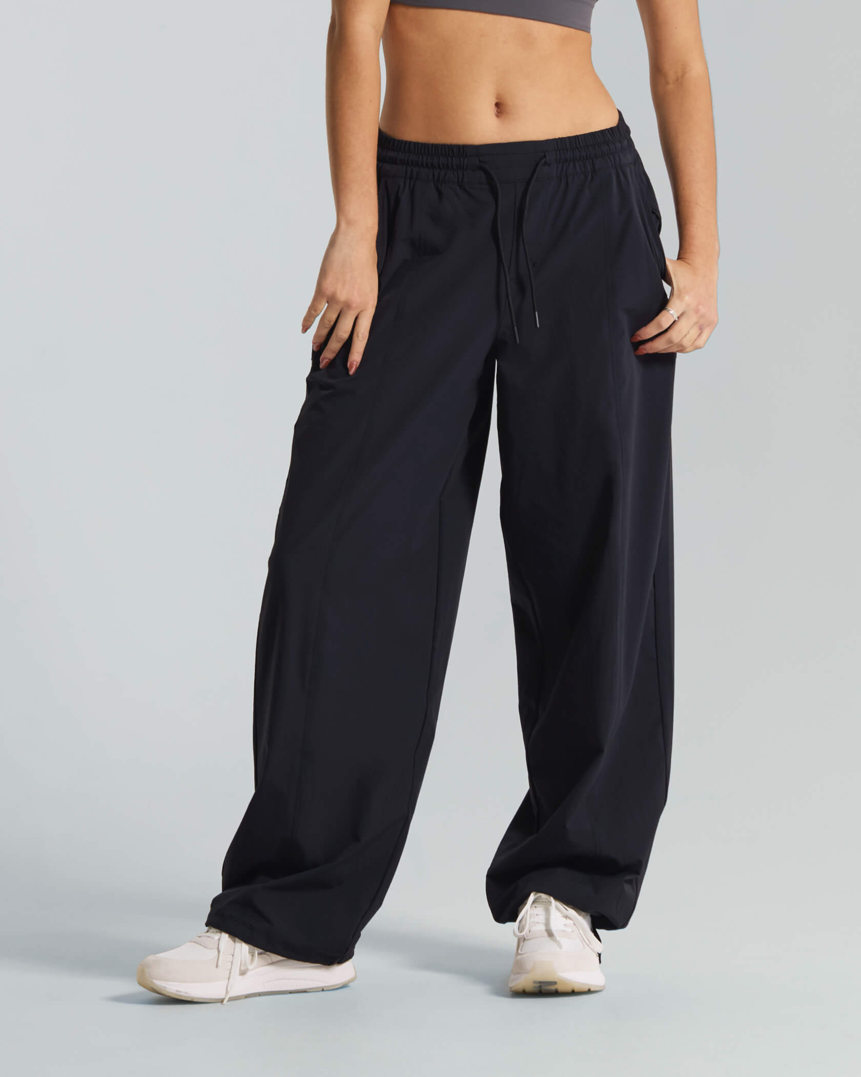 Women's Daily Pants |Black| front