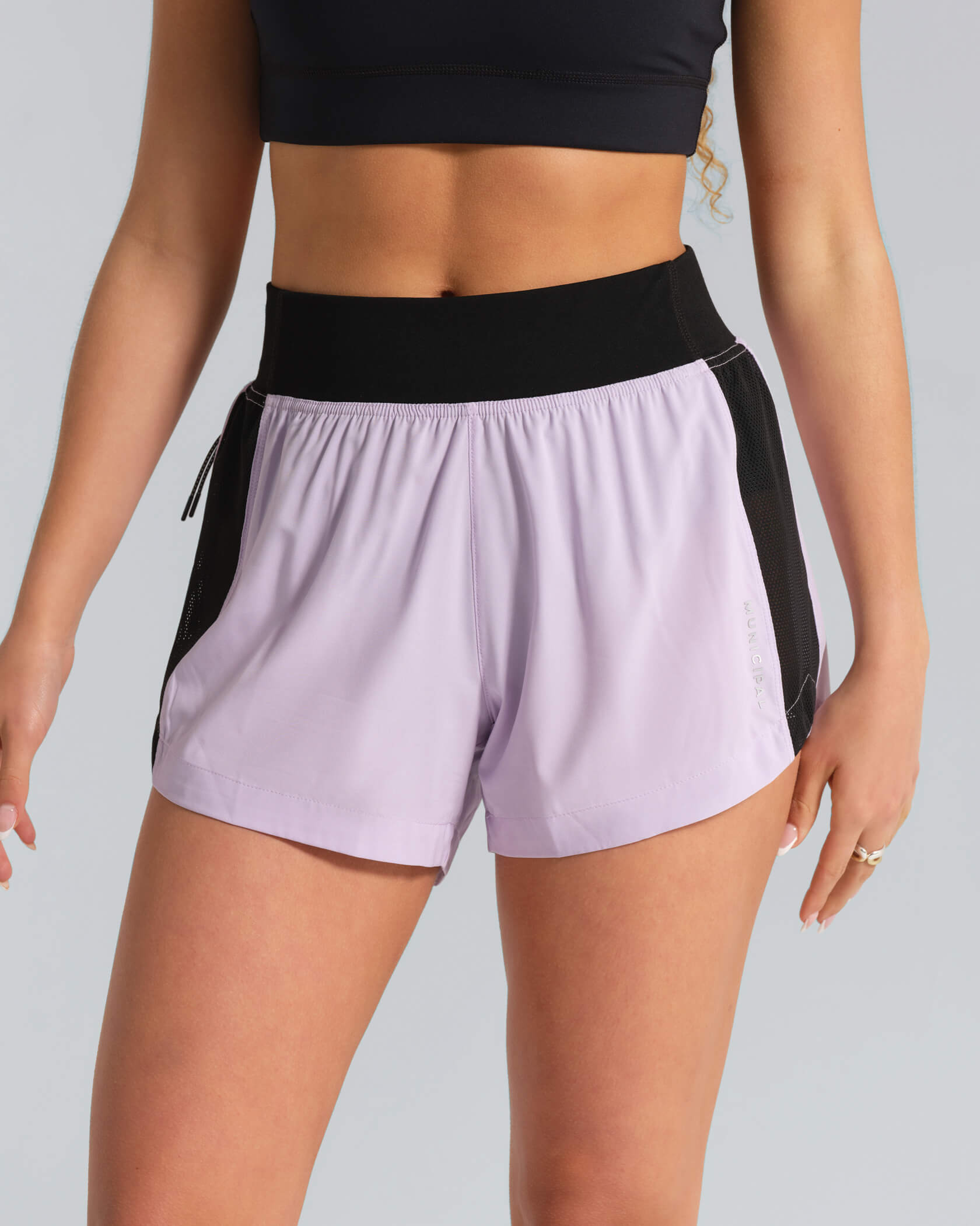 Women's Daybreak Active Short |Pastel Lilac| front