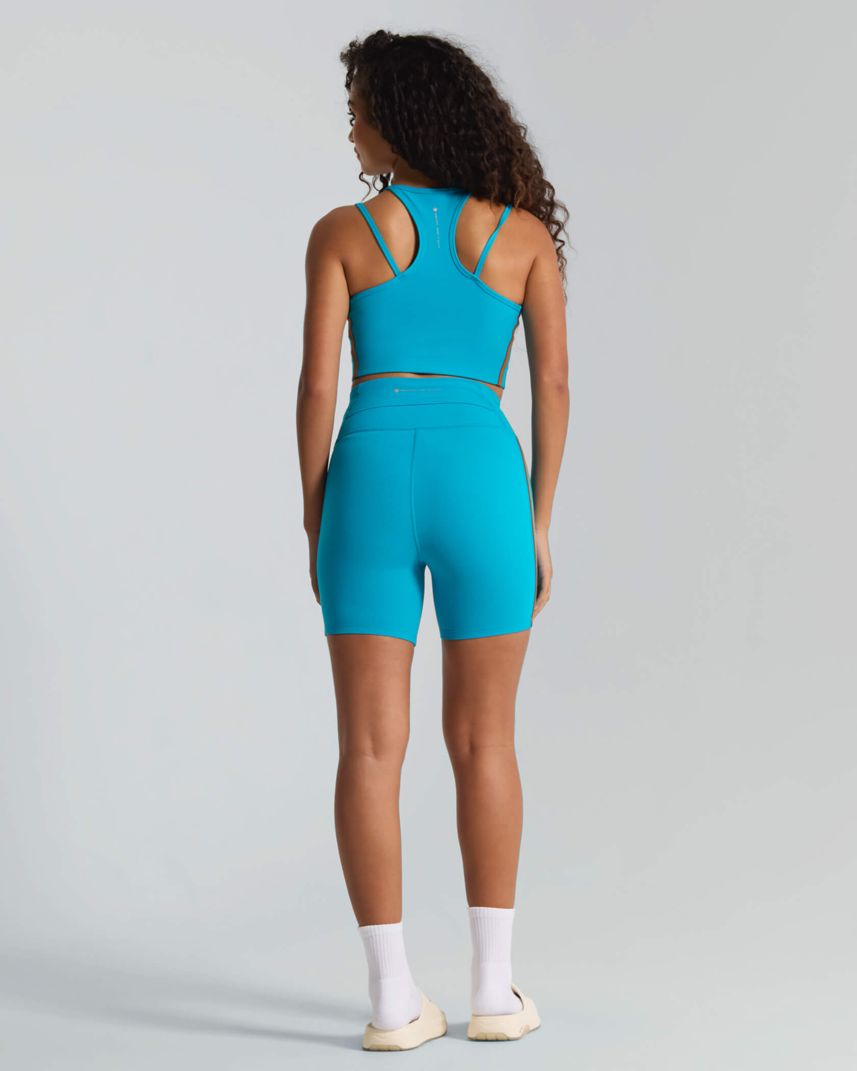 Women's Inflow Bike Shorts |Caribbean| back