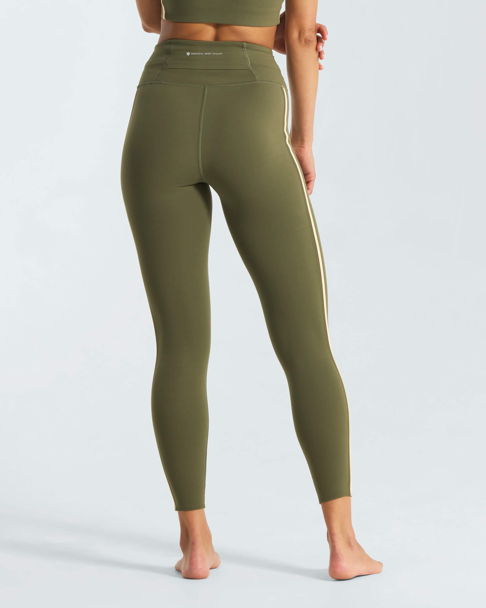 Women's Inflow Leggings |Army| back