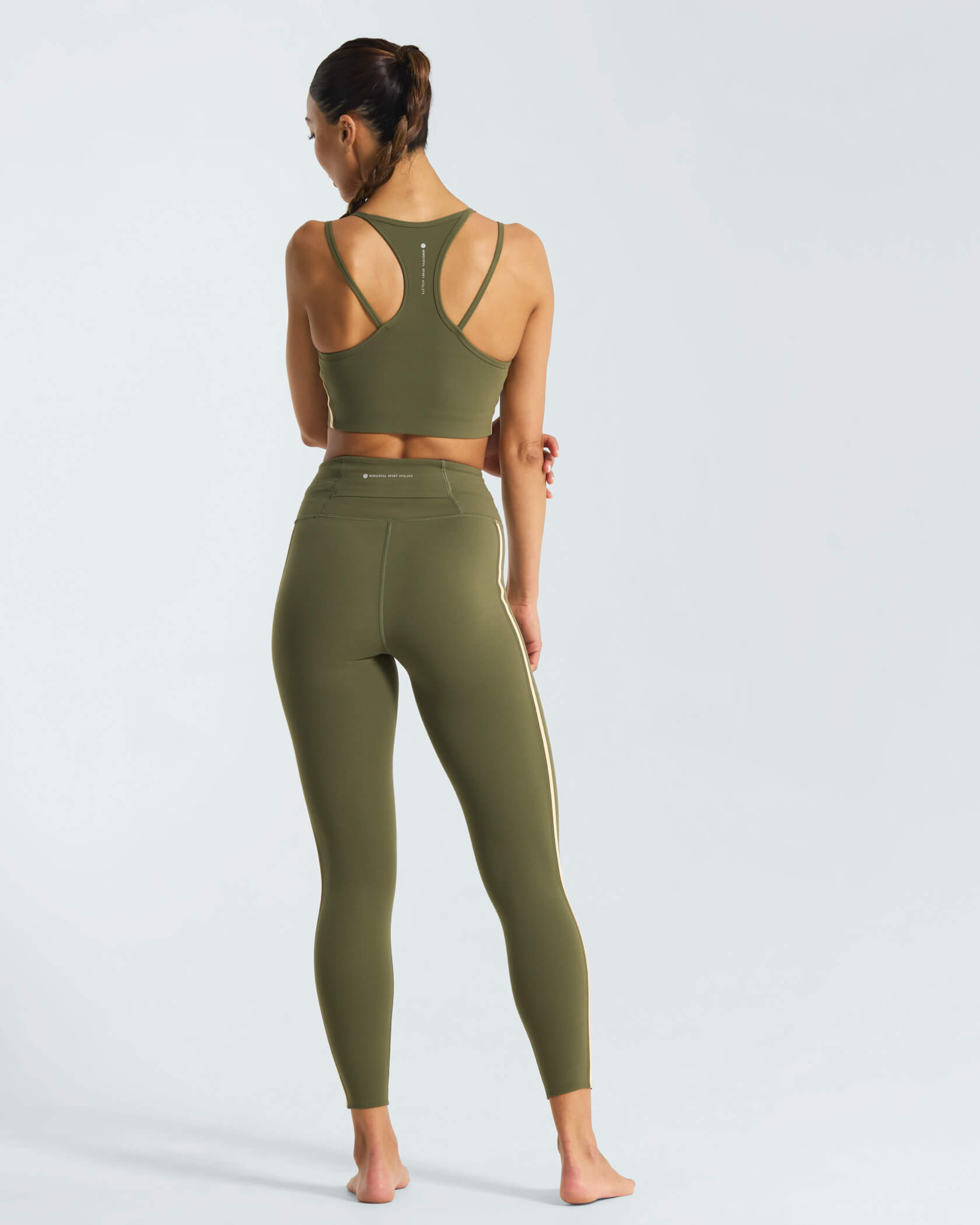 Women's Inflow Leggings |Army| outfit back