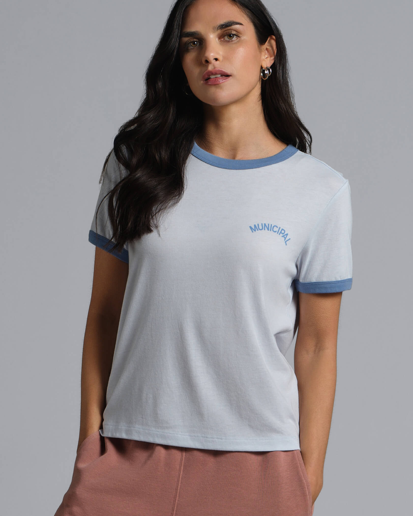 Women's Tomboy T-Shirt |Ice| front