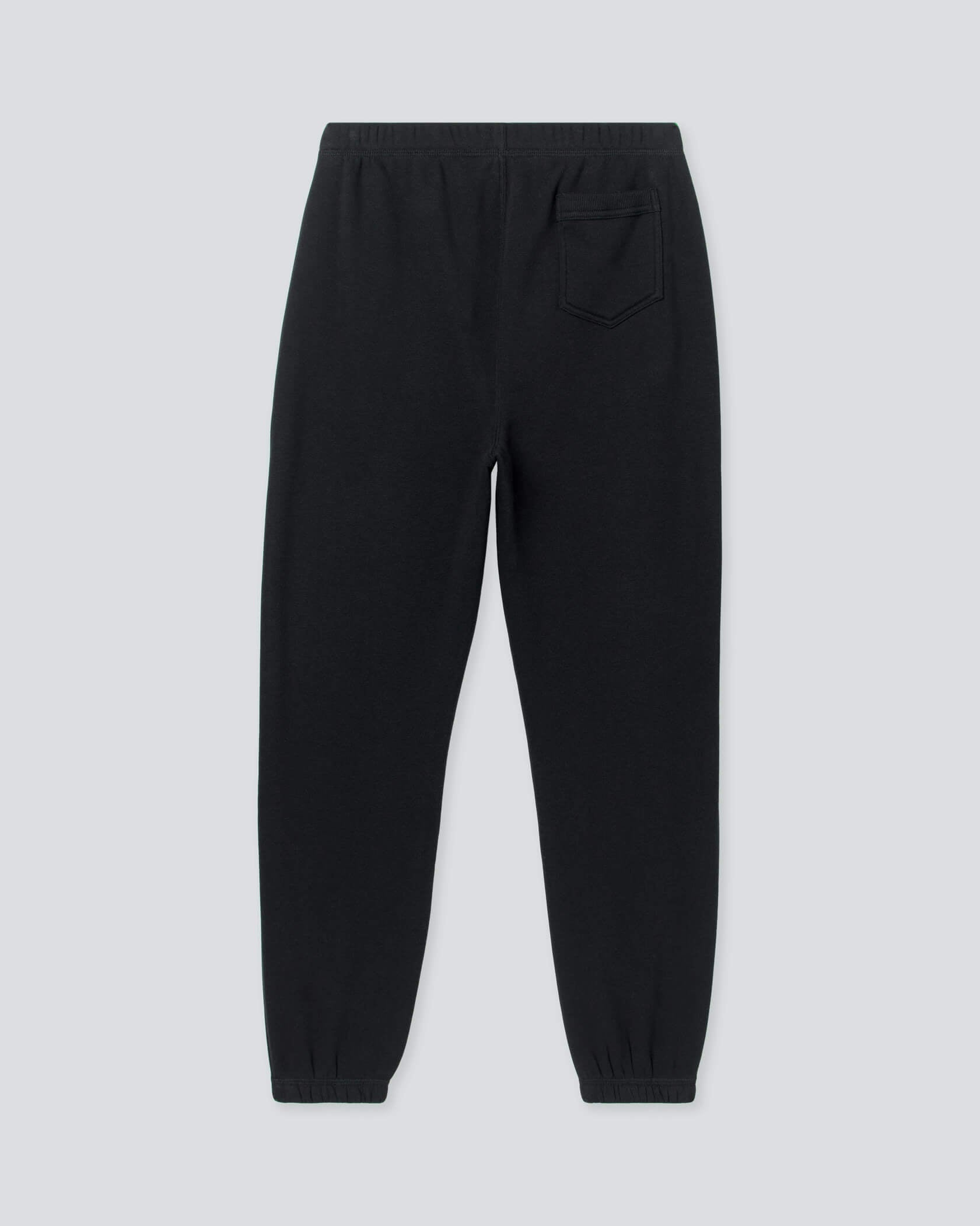 Women's Varsity Sweatpants |Black / White| flat