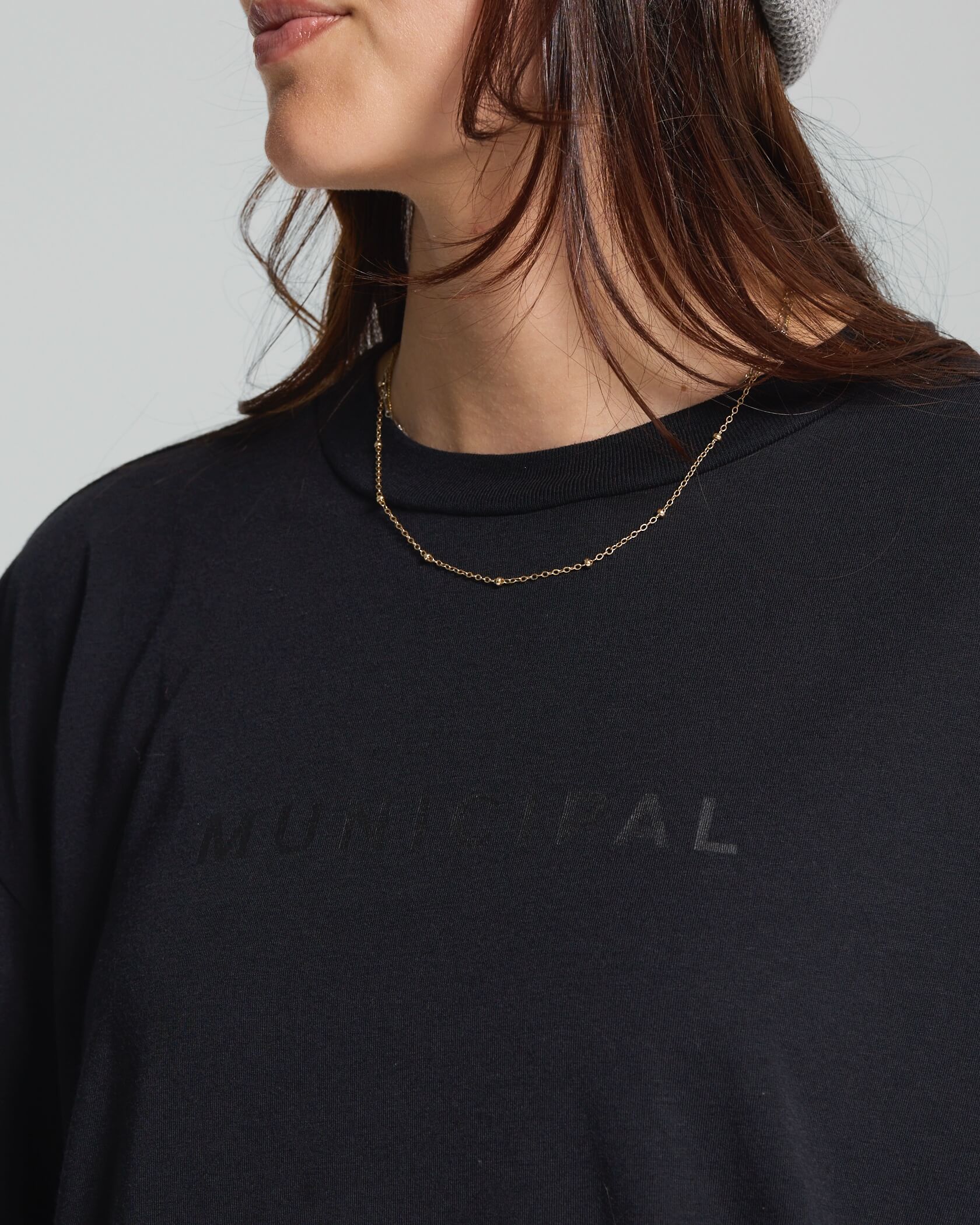 Women's Wordmark T-Shirt |Black| detail